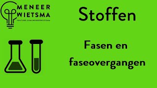 Natuurkunde uitleg Stoffen 6a Fasen en faseovergangen [upl. by Lienahs166]