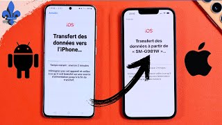 Transférer toutes les données dun Android vers un iPhone [upl. by Iolanthe]