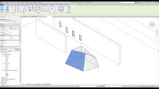 Editting Wall Profile  Area Floor Plans  Slanted Walls in Revit [upl. by Luar]