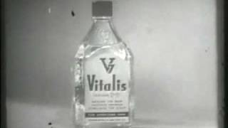 Classic Vitalis Hair Tonic Commercial [upl. by Beaumont66]