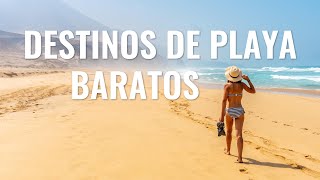 DESTINOS DE PLAYA BARATOS PARA VACACIONES DE VERANO EN EUROPA 💸 Guía de Viaje [upl. by Nylknarf395]