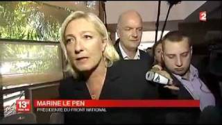 Marine Le Pen reportage France 2  100911 [upl. by Latrice]