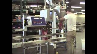 MPS7500 High Speed Industrial Band Sealer  Emplex Bag Sealer by Plexpack Corp [upl. by Jonette]