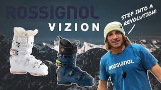 Rossignol VIZION Ski Boots StepIn Technology [upl. by Harrat]