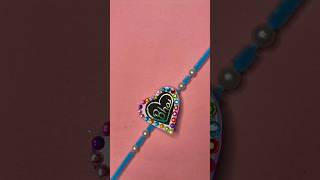 Easy Radhi Craft New Creative Craft ideas for kids rakhi trending art shorts video viral diy [upl. by Button]