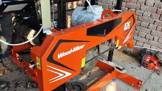 WoodMizer LX50 sawmill🌳🌳💪💪 [upl. by Cheung]