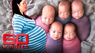 Surprised by Five Naturally conceived quintuplets  60 Minutes Australia [upl. by Sharos858]