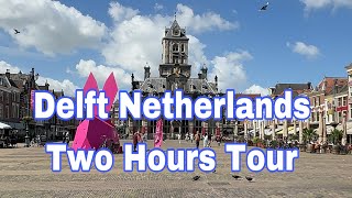 Delft Netherlands  Two Hours Tours tours delft travel [upl. by Spillar]