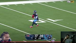 IT HURTS REACTING TO FlightReacts to Patriots vs Titans 2024 Full Game Highlights [upl. by Aneloc653]