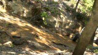 Tube buggy walks up Boat Ramp at Choccolocco Bama Buggy Bash [upl. by Annoit]