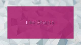 Lillie Shields  appearance [upl. by Bekki550]