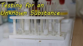 how to identify an unknown substance Anion Chemical test [upl. by Seavir384]