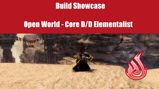 GW2  Open World Showcase Core Elementalist DaggerDagger [upl. by Zullo]