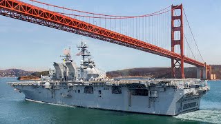 Life Inside Gigantic US Amphibious Assault Ship Patrolling the Seas  Documentary [upl. by Aneert]