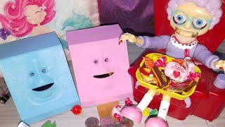 ❤️ 😲😱🥰PIGGYBANK FACE EATING COINS WITH GRANNY ASMR 😲😱asmr greedygranny granny faceeating [upl. by Arnold]