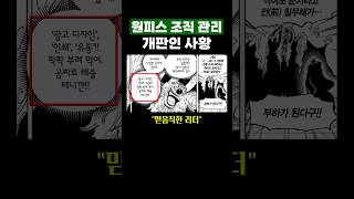 원피스 조직 관리 ‘개판’인 사황 갓 [upl. by Novikoff727]