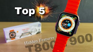 T800T900 Ultra Smartwatch Best Hidden Features  Ye Koi Nahi Bateyga [upl. by Russo963]