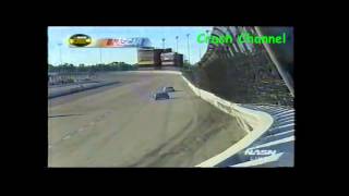 Nascar Cup Series Michael Waltrip amp Todd Bodine Crash Darlington 2004 [upl. by Suoivatco]