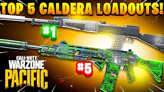 CALDERA TOP 5 BEST META WARZONE LOADOUTS AFTER UPDATE 🔥 BEST Warzone Loadouts and Class Setups [upl. by Cown]