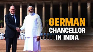 What is German Chancellor Olaf Scholz’s Focus in India  News9 Plus Decodes [upl. by Hilel]