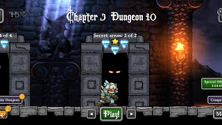 Magic rampage। chapter 3 Dungeons 10 With yellow ⭐ [upl. by Sipple]