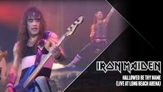 Iron Maiden  Hallowed Be Thy Name Live at Long Beach Arena [upl. by Las]