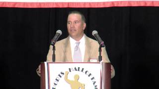 Rio Ramirez acceptance speech  University of Miami Sports Hall of Fame [upl. by Ioved]