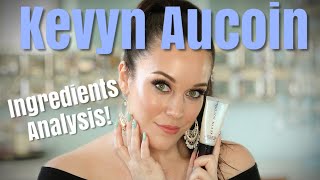 KEVYN AUCOIN GLASS GLOW FACE LIQUID HIGHLIGHTER💎✨💎INGREDIENTS ANALYSIS APPLICATION  WEAR TEST [upl. by Selby]