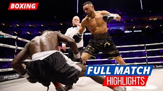 FIGHT HIGHLIGHTS VIDDAL RILEY VS MIKAEL LAWAL  KNOCKOUT TODAYS BOXING [upl. by Ronnoc]