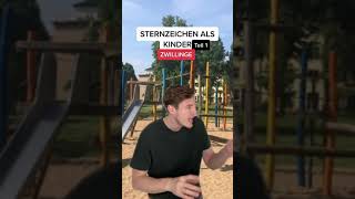 STERNZEICHEN als KINDER 👶🏼  Teil 1  HerrDavid shorts [upl. by Ahsikin]