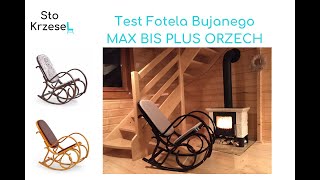 Test fotela bujanego Max Bis Plus Orzech [upl. by Cam]