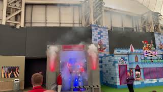 Giant Optimus Prime live at Butlins Minehead [upl. by Rimat]