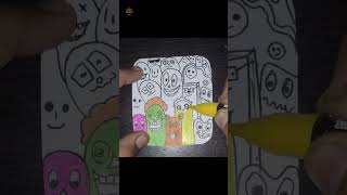 Doodlingart aesthetic song painting trending shortsfeed phonk drawing doodle shorts [upl. by Weir]