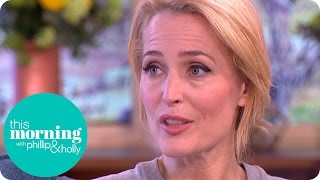 Gillian Anderson Reveals the Secret to Happiness  This Morning [upl. by Kcireddor]