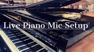 How to mic a grand piano  Sound Advice 07 [upl. by Nahallac557]