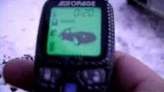 AUTOPAGE RS860 Showing its Remote Start Feature Video 2 [upl. by Si105]