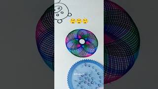 Turning a Spirograph into a Masterpiece 😲😱shorts viral trending asmr satisfying satisfyingasmr [upl. by Otir]