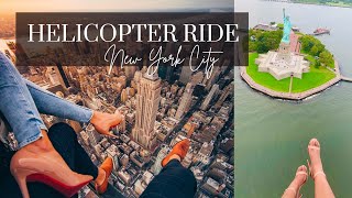 FLYNYON NYC DOORLESS HELICOPTER TOUR [upl. by Anecuza]