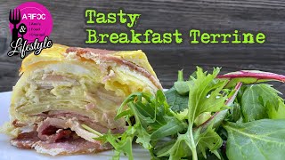 Super tasty breakfast bacon egg amp potato terrine [upl. by Droc]