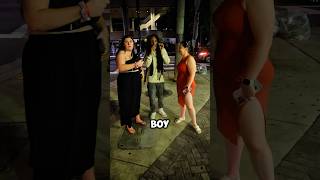 Asking Drunk Girls trivia questions streetinterview trivia viralvideo [upl. by Hackney]