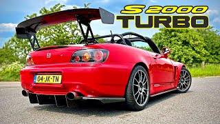 600HP HONDA S2000 HUGE TURBO REVIEW on AUTOBAHN NO SPEED LIMIT [upl. by Clarie]