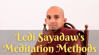 Meditation Methods Based on Ledi Sayadays Teachings  Venerable Siddhatthalankara [upl. by Rohn]