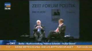 Helmut Schmidt im Gespräch mit Claus Kleber  2008  Teil 4 von 8 [upl. by Eagle]