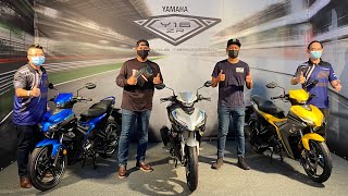 Yamaha Y16ZR Officially Launched in Malaysia [upl. by Neelyk]