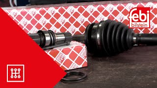 EN Volkswagen Transporter T5 Insert shaft amp Driveshaft Replacement [upl. by Saffian]