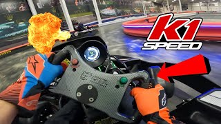 K1 speed karting league DISASTER STRIKES [upl. by Ivon]