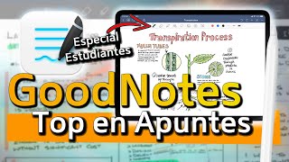 GoodNotes para iPad📚La MEJOR APP para APUNTES y Apple Pencil✏️ [upl. by Ricoriki]