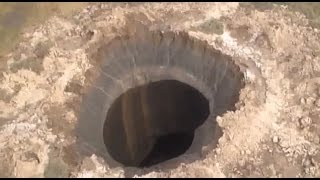 Mysterious Giant Hole Suddenly Appears in Siberia [upl. by Esinehs]