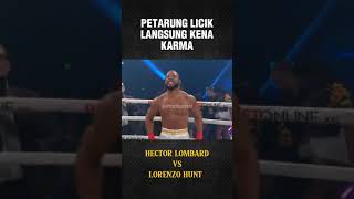 INSTAN KARMA BAGI PETARUNG LICIK boxing [upl. by Ygief161]