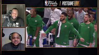 POSTGAME LIVE Boston Celtics vs Dallas Mavericks Game 3  NBAFinals Presented by YouTube TV [upl. by Aksoyn215]